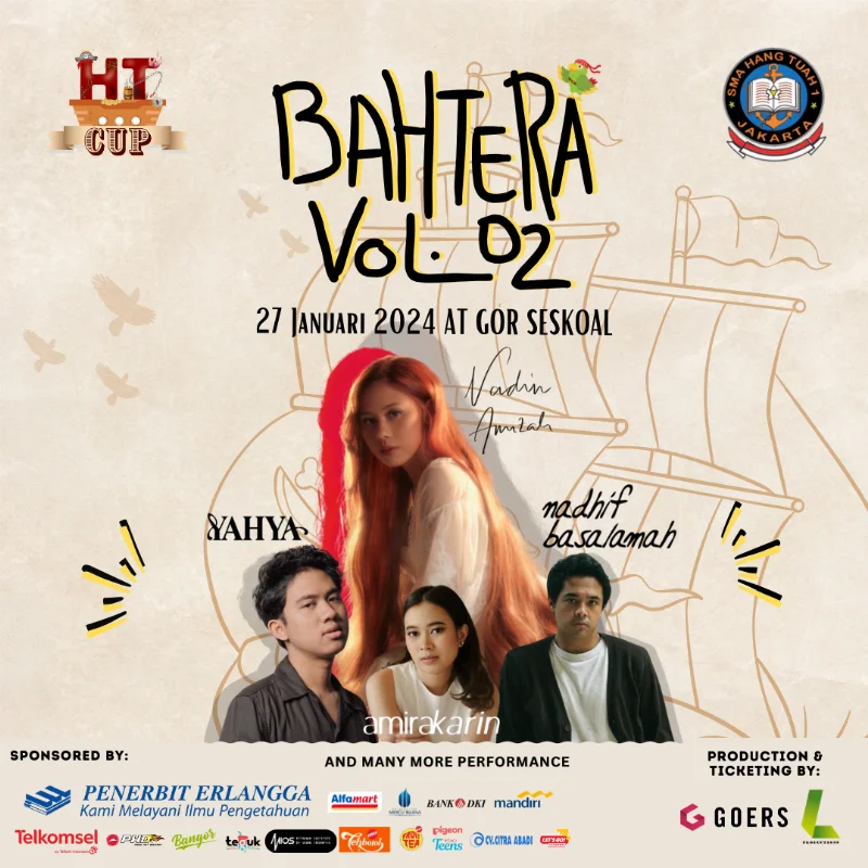 Poster Bahtera Cup Vol. 2 - Pophariini