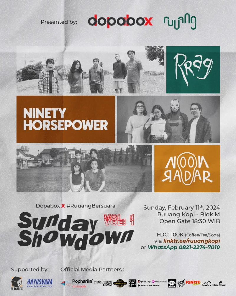Poster Sunday Showdown Vol. 1 - Pophariini