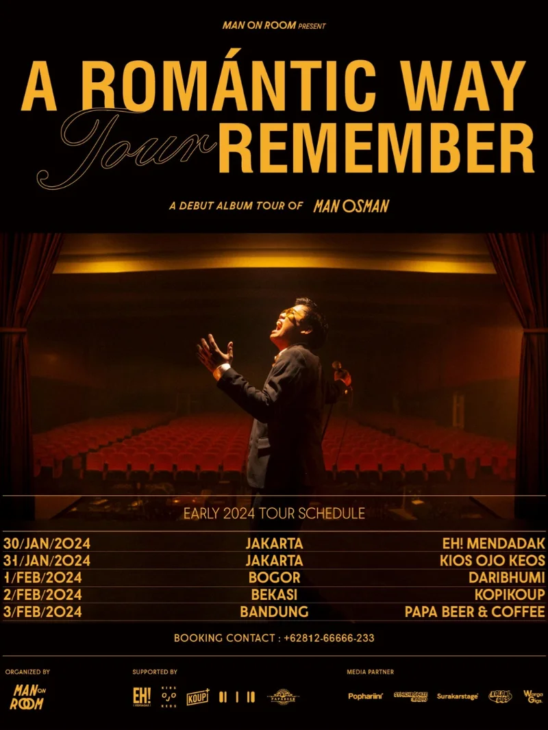 Poster A Romantic Way Tour Remember - Pophariini