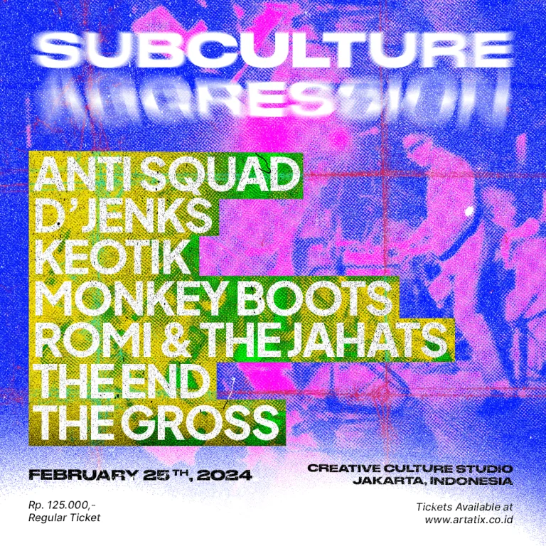 Poster Subculture Aggression - Pophariini