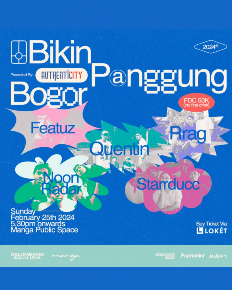Poster Bikin Panggung - Pophariini
