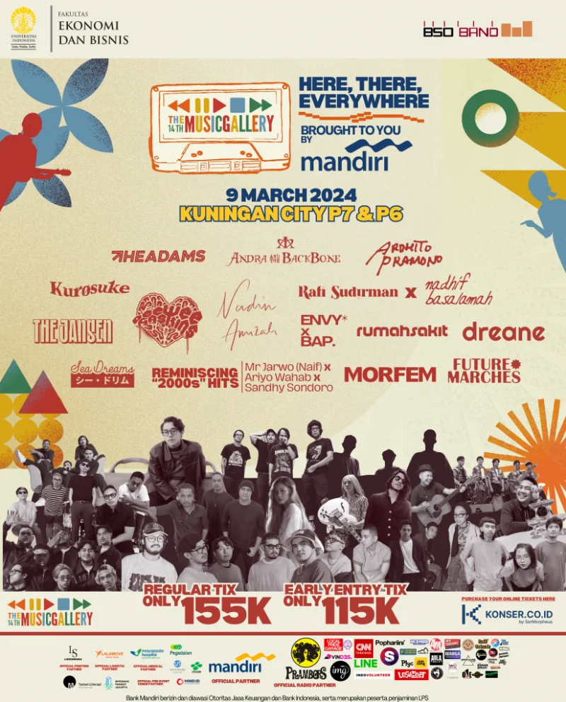Poster The 14th Music Gallery - Pophariini