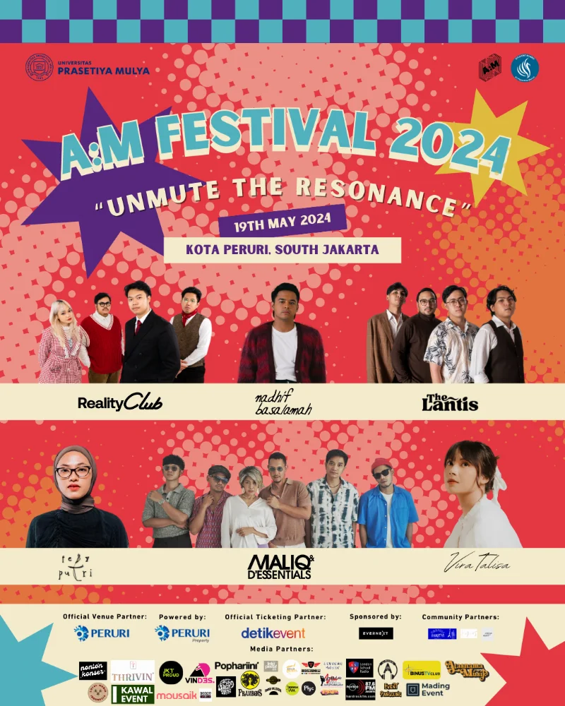 Poster A:M Festival 2024 - Pophariini