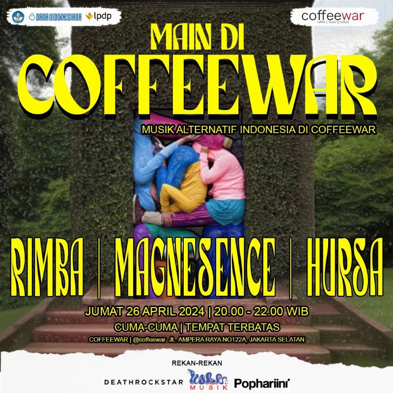 Poster Main Di Coffeewar - Pophariini
