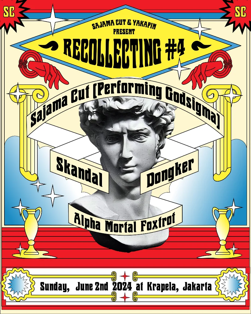 Poster Sajama Cut & Yakapin Present Recollecting #4 - Pophariini