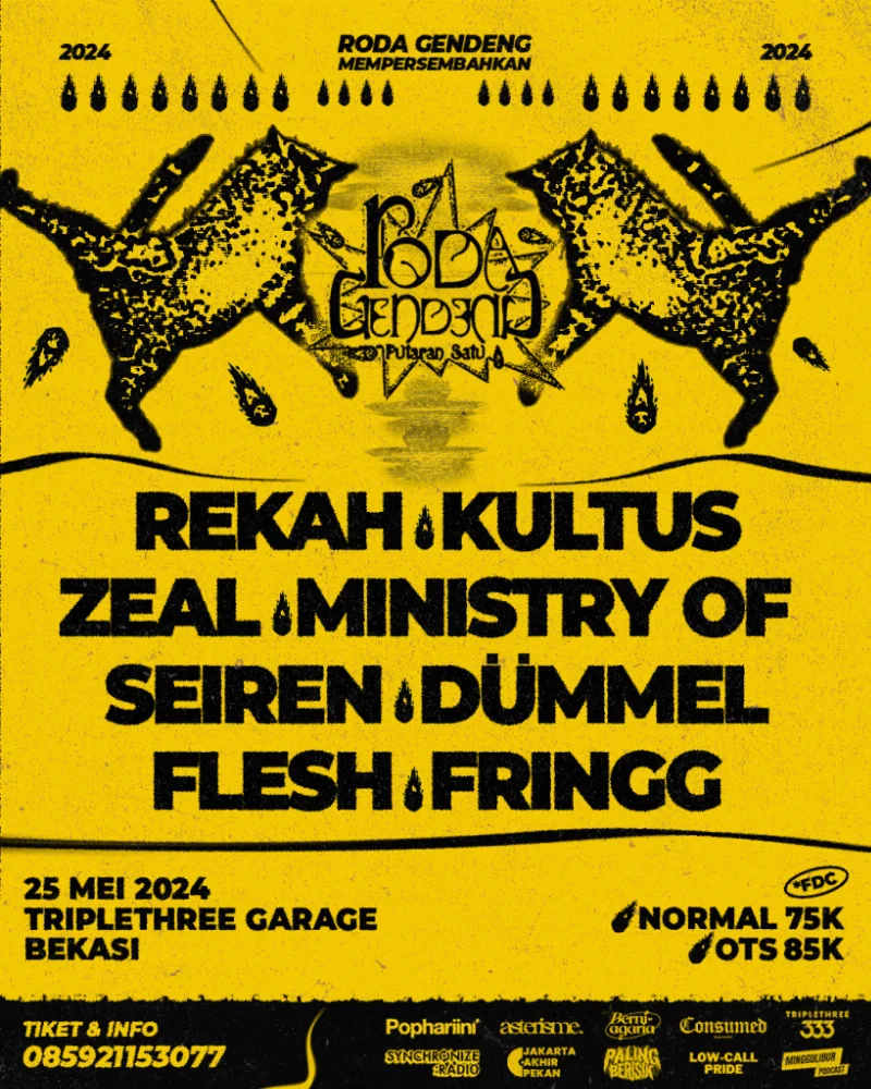 Poster Roda Gendeng Putaran Satu - Pophariini