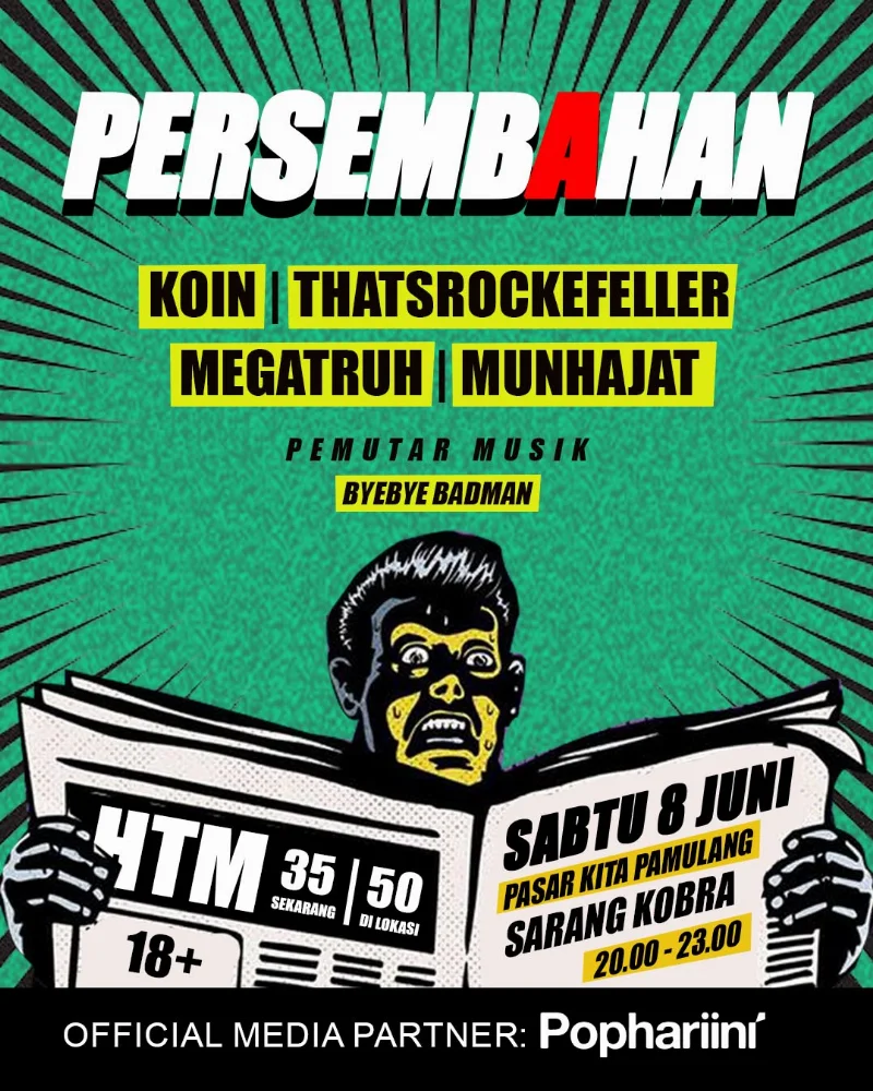 Poster Kobra Musik: Persembahan X - Pophariini
