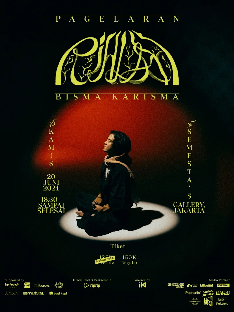 Poster Pagelaran Rihlah: Bisma Karisma - Pophariini