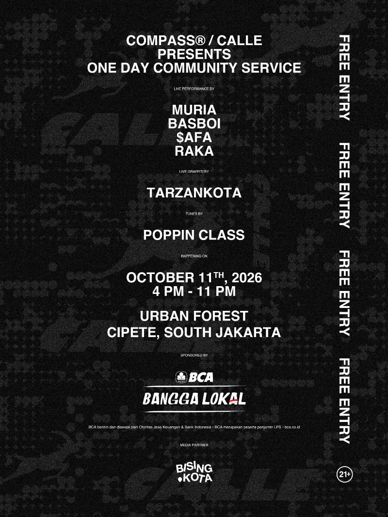 Poster COMPASS / CALLE ONE DAY COMMUNITY SERVICE
