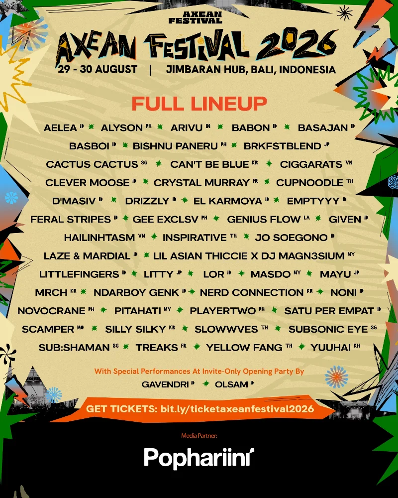 Poster AXEAN Festival 2026