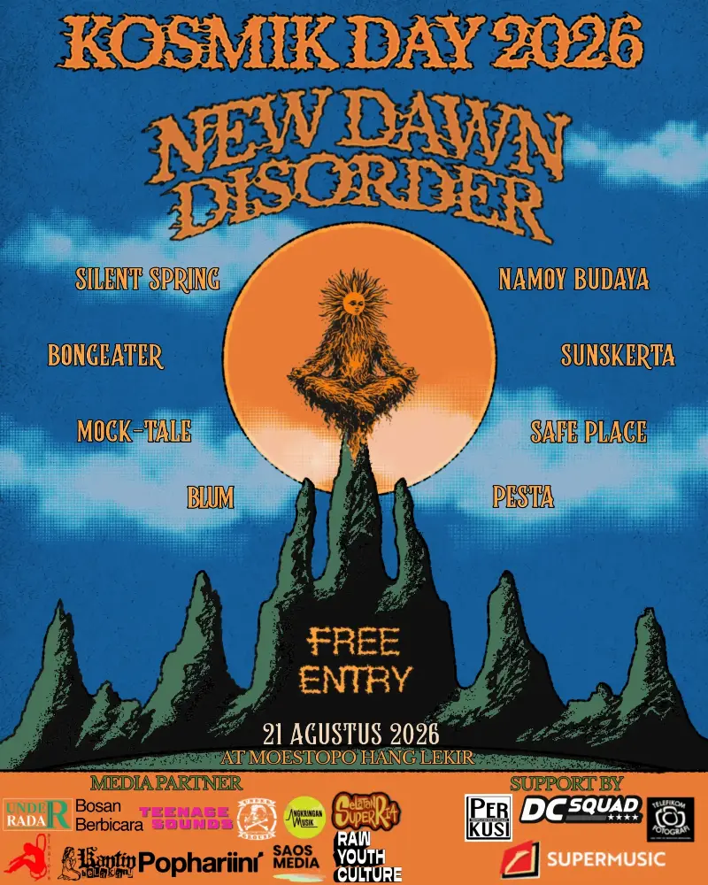 Poster KOSMIK DAY 2026 – NEW DAWN DISORDER