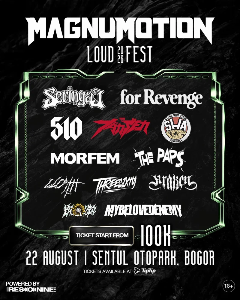 Poster MAGNUMOTION LOUDFEST 2026