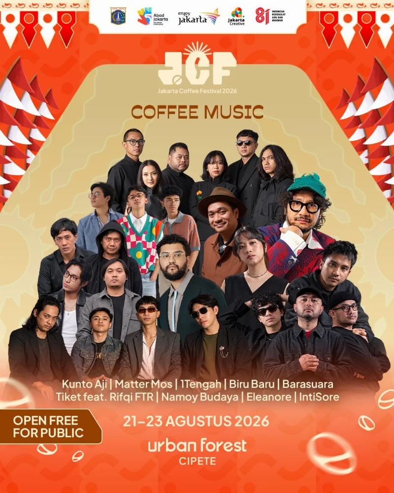 Poster Jakarta Coffee Festival 2026