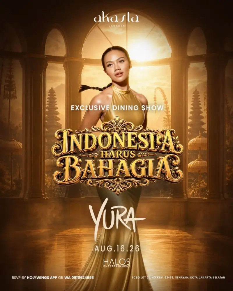 Poster Indonesia Harus Bahagia: Yura