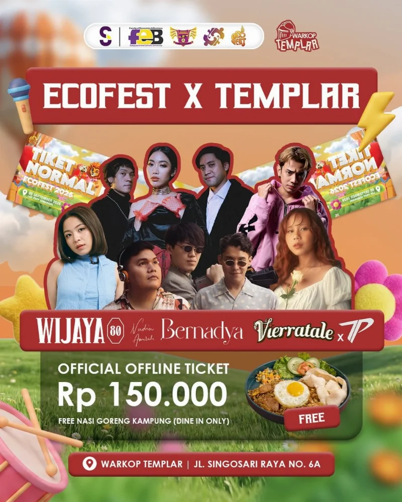 Poster Ecofest x Templar