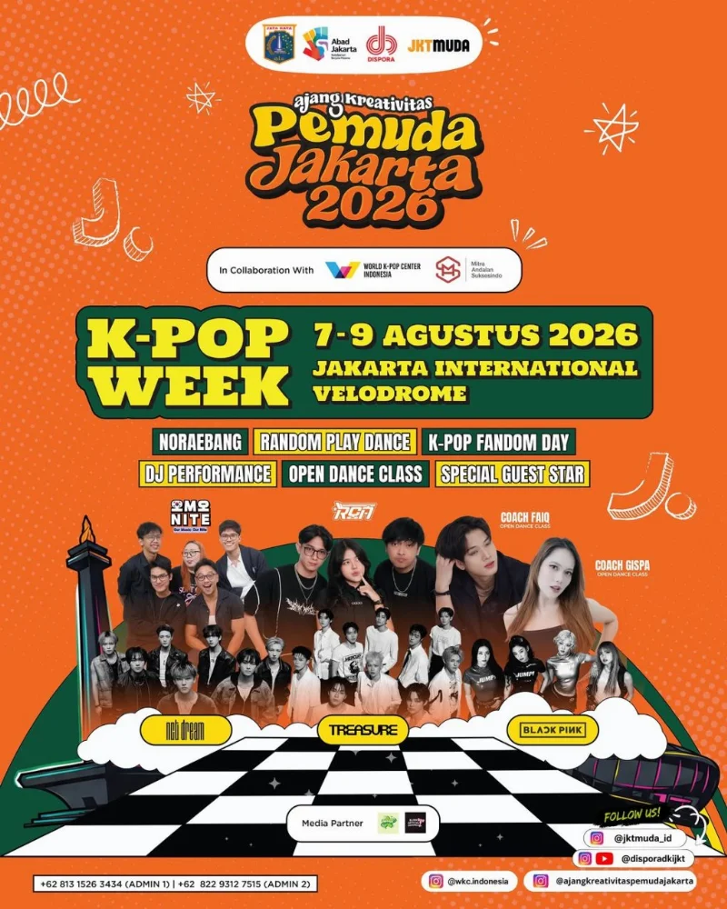 Poster K-POP Week 2026