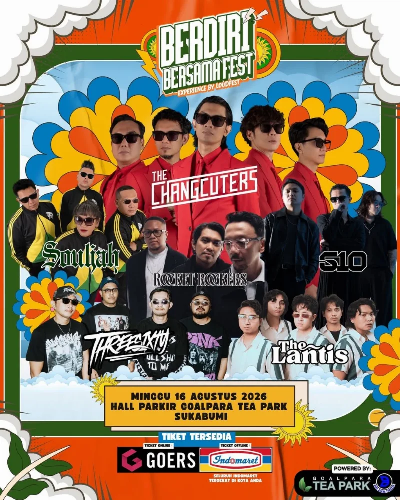 Poster Berdiri Bersama Fest