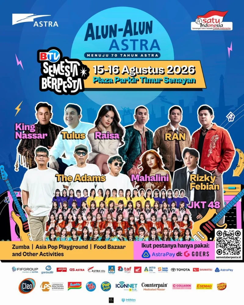 Poster Semesta Berpesta Jakarta 2026