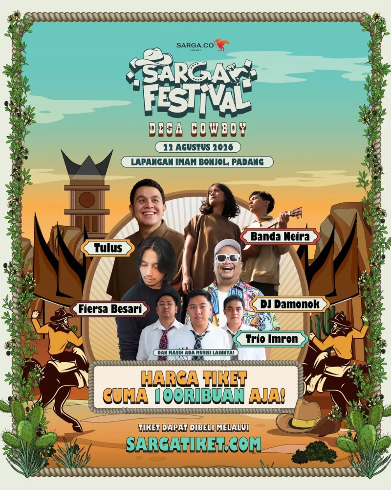 Poster Sarga Festival: Desa Cowboy