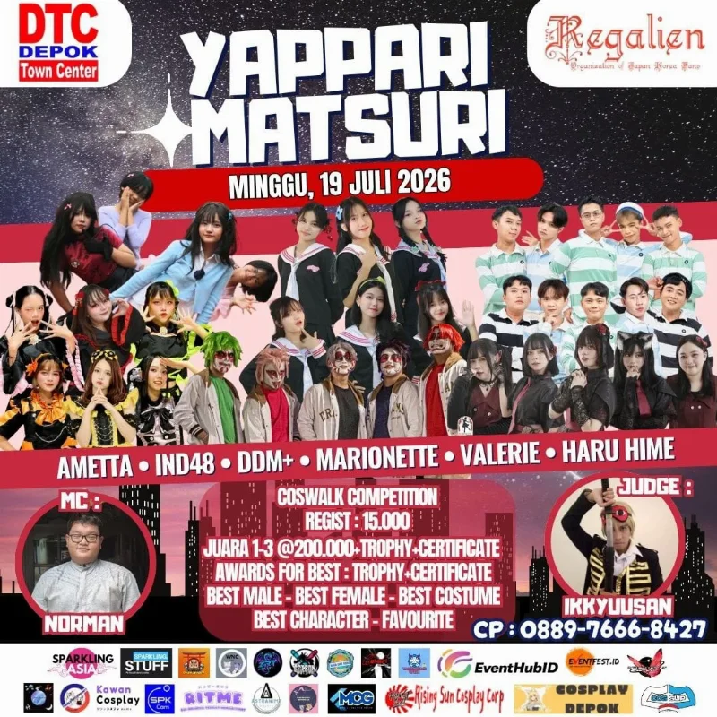 Poster Yappari Matsuri 2026