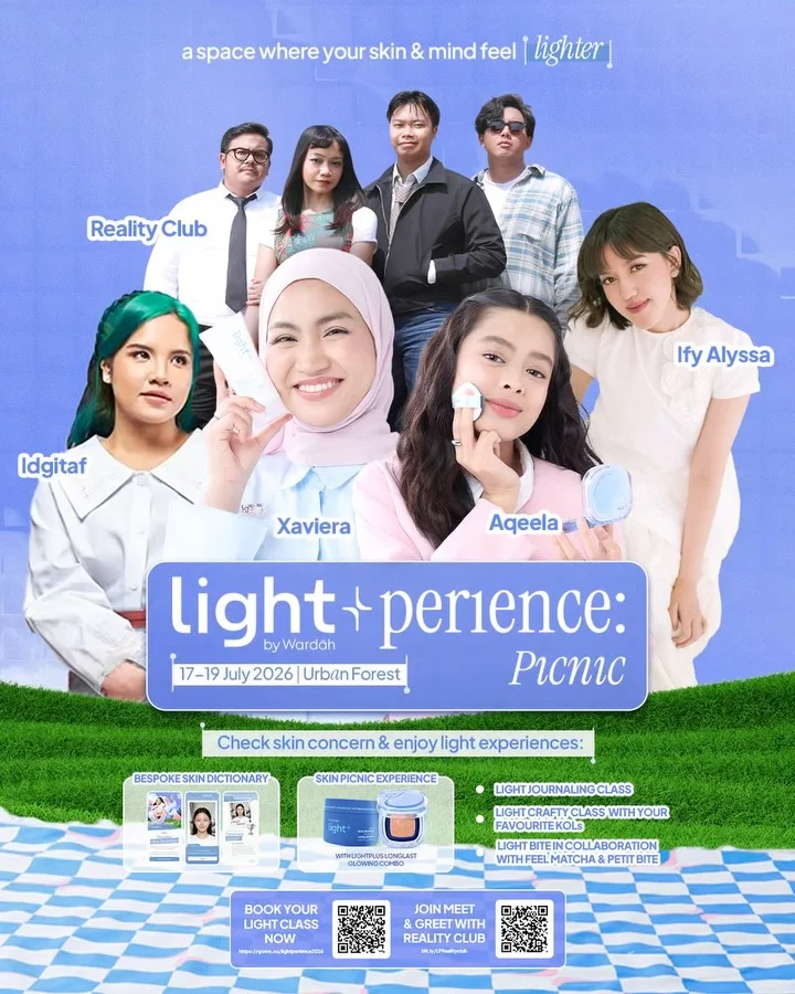 Poster Lightperience Picnic by Wardah
