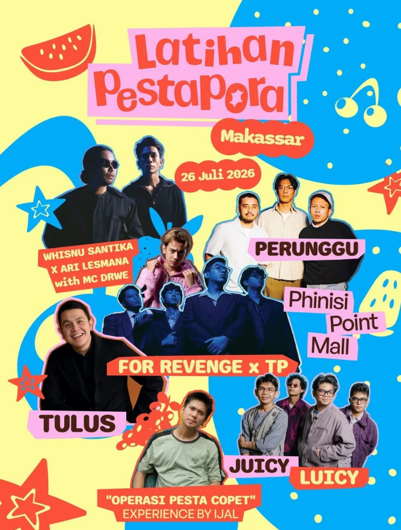 Poster Latihan Pestapora Makassar