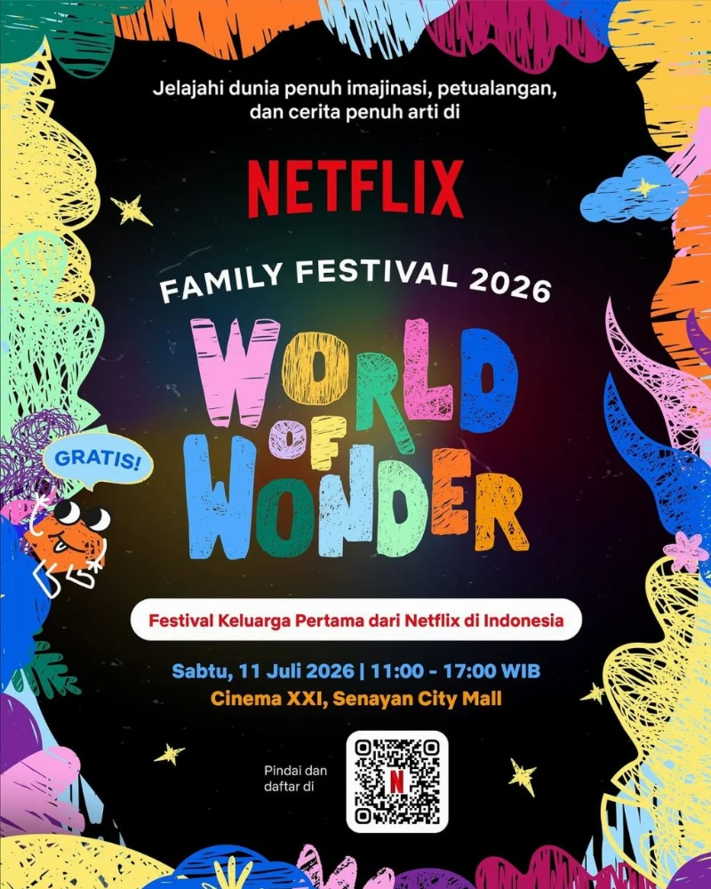 Poster Netflix Family Festival 2026 World of Wonder