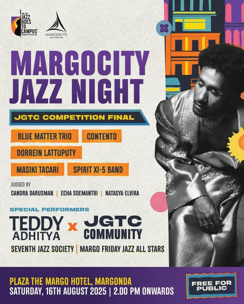 Poster Margocity Jazz Night