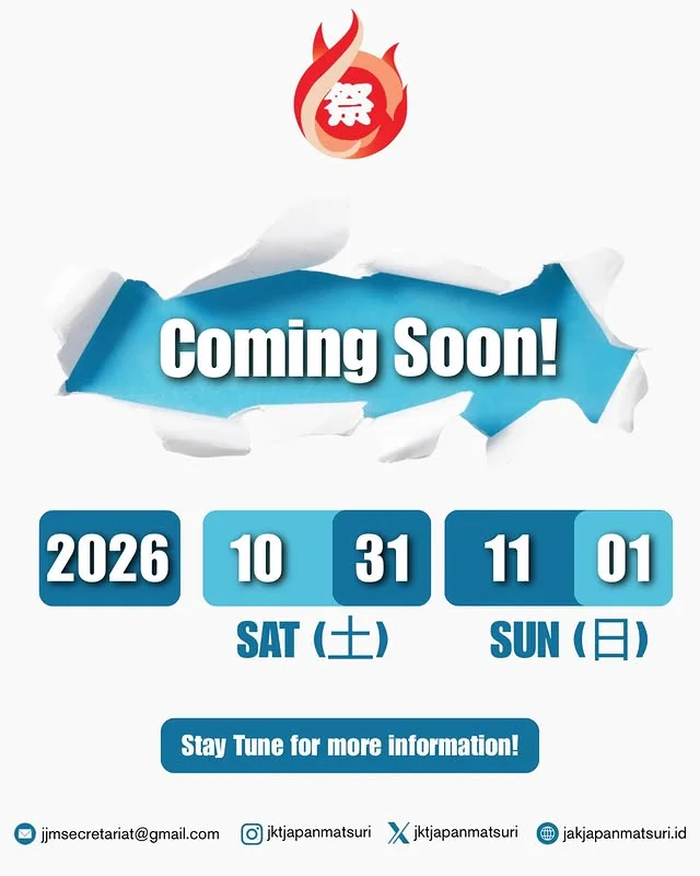 Poster Jakarta Japan Matsuri 2026
