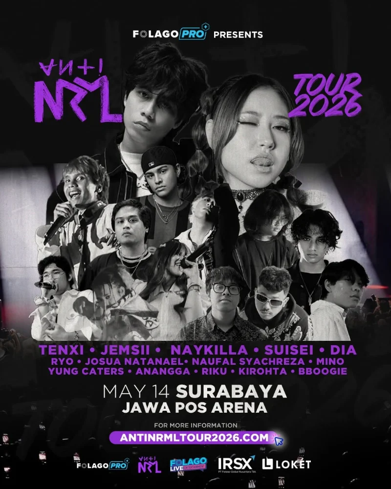 Poster Anti NRML Tour 2026