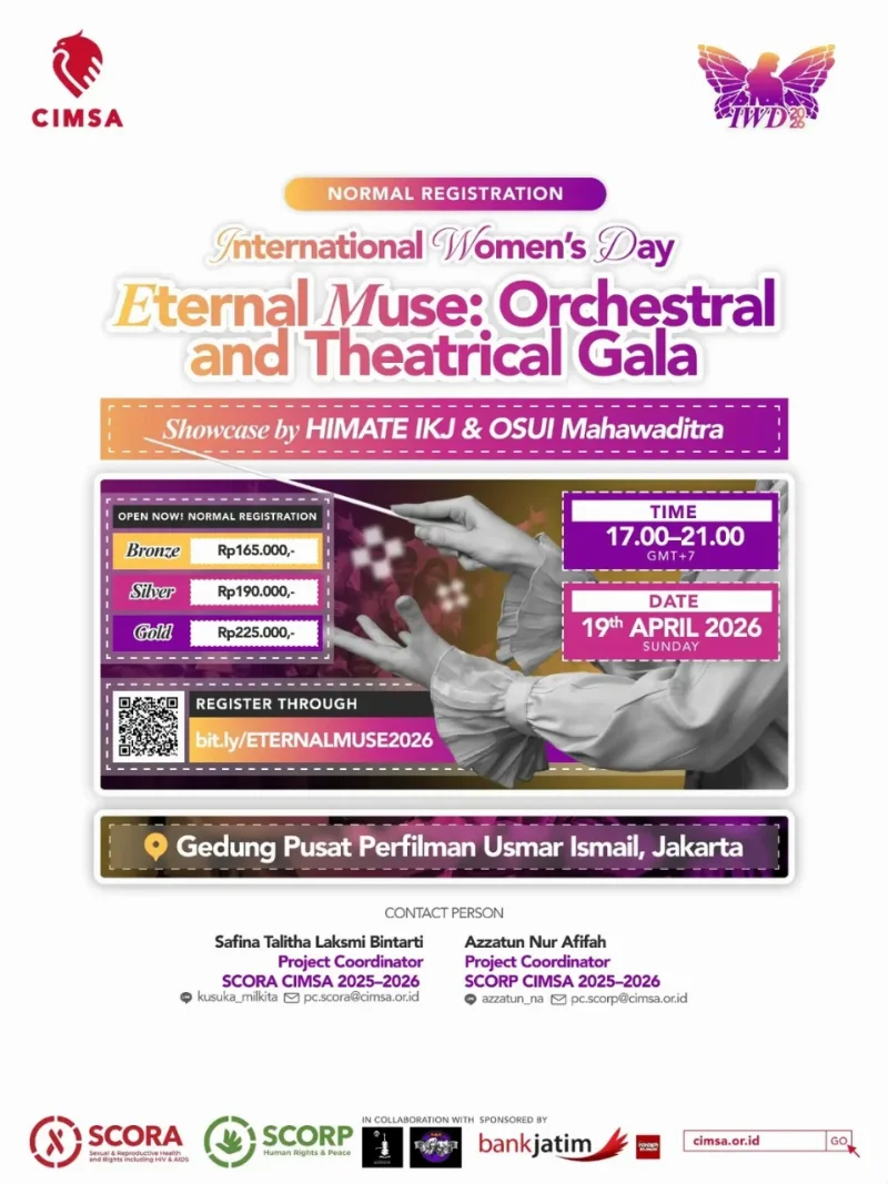 Poster ETERNAL MUSE: Orchestral and Theatrical Gala 2026