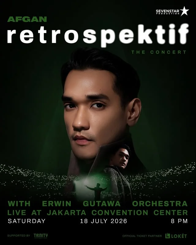 Poster Afgan Retrospektif The Concert