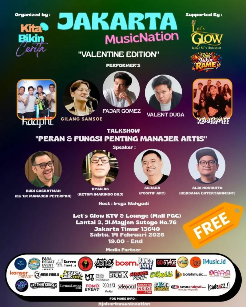 Poster Jakarta MusicNation Vol. 2