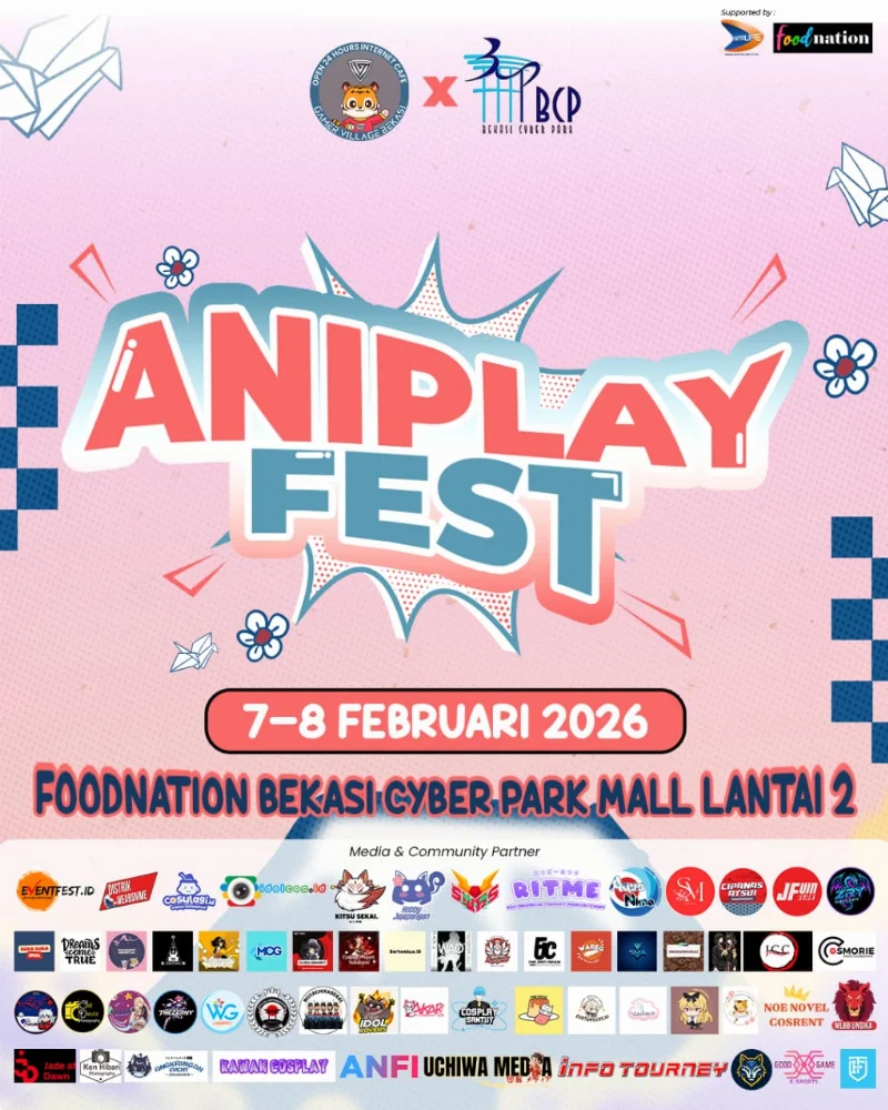 Poster Aniplay Fest 2026