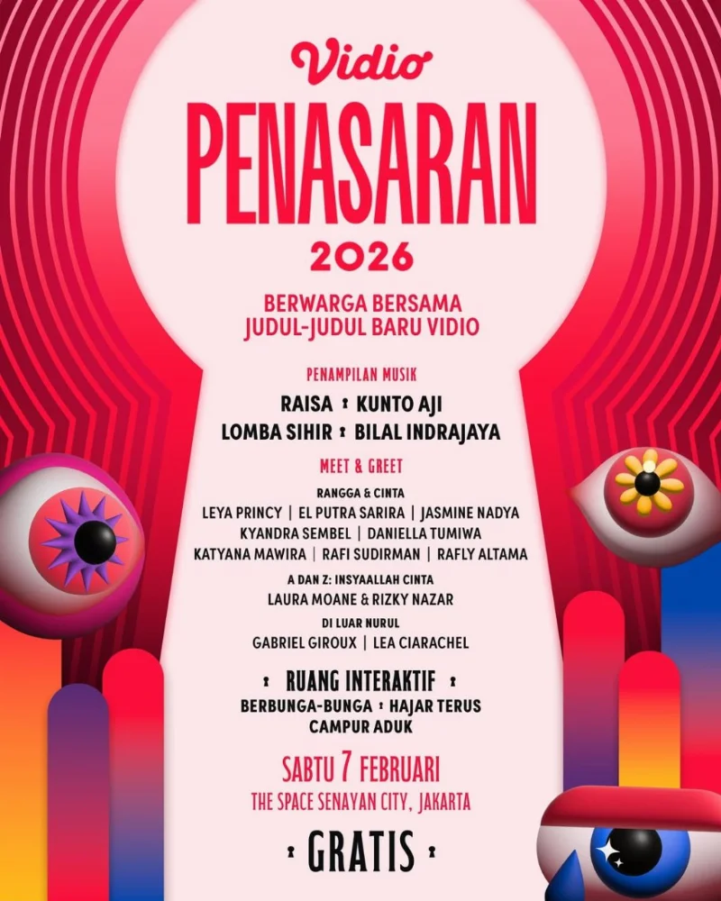 Poster Vidio Penasaran 2026