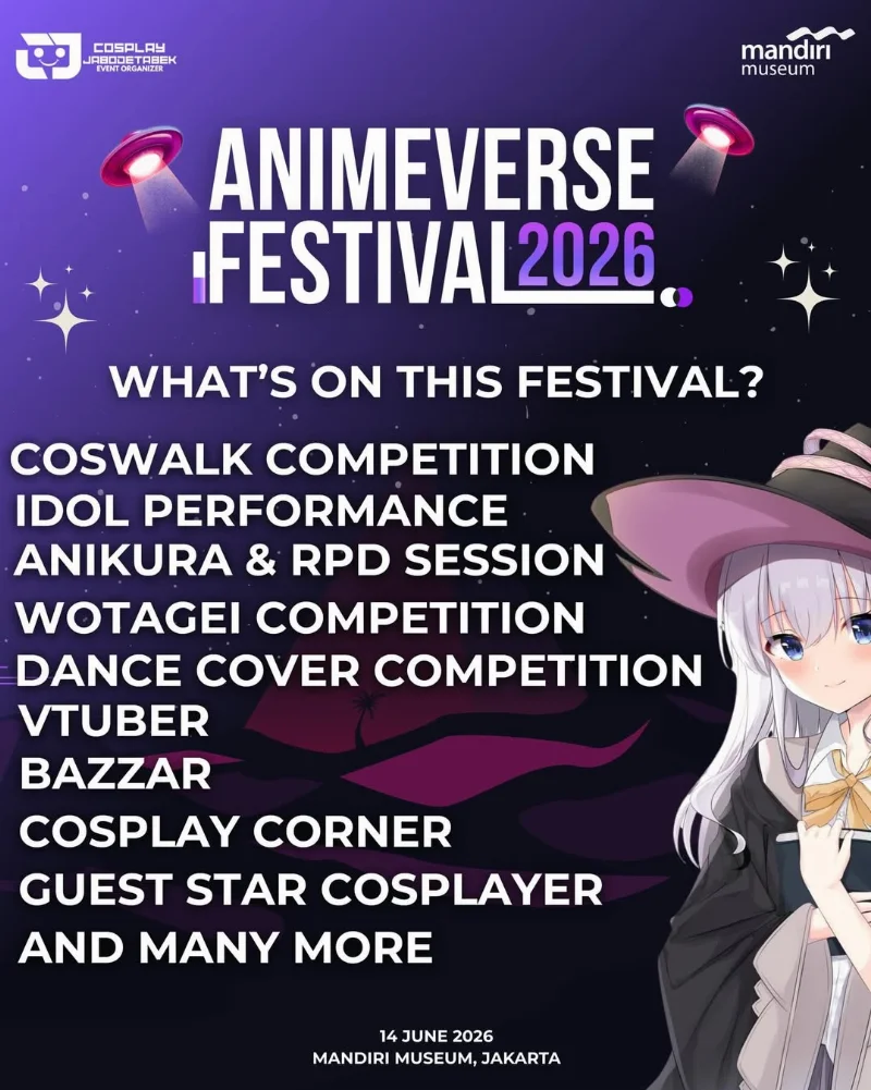 Poster Animeverse Festival 2026