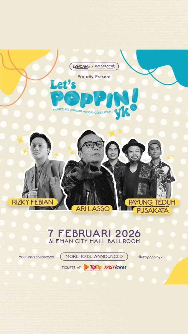 Poster Let’s Poppin! YK 2026