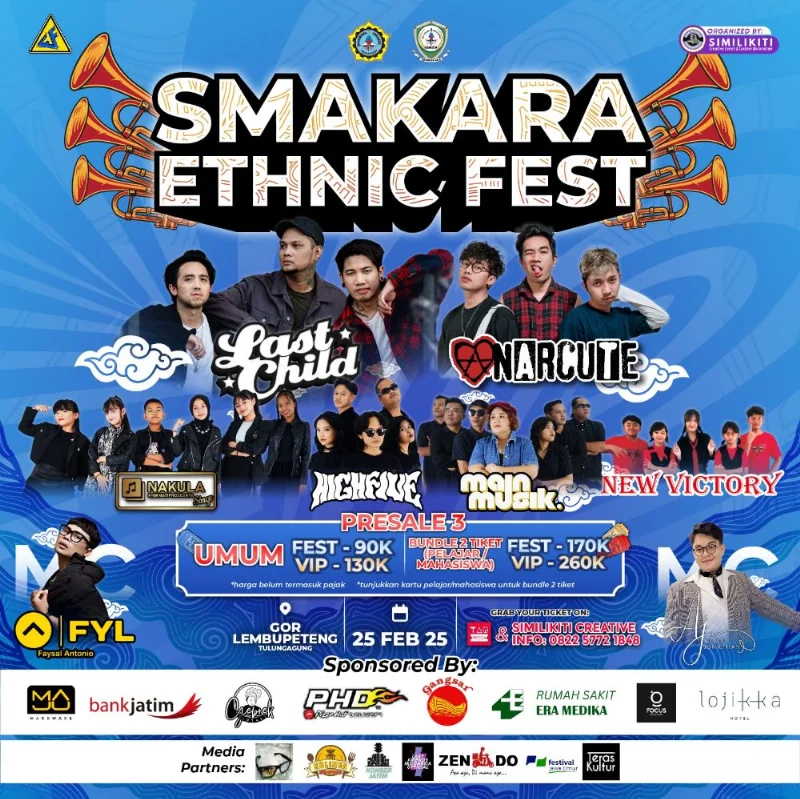 Poster Smakara Ethnic Festival ' 27