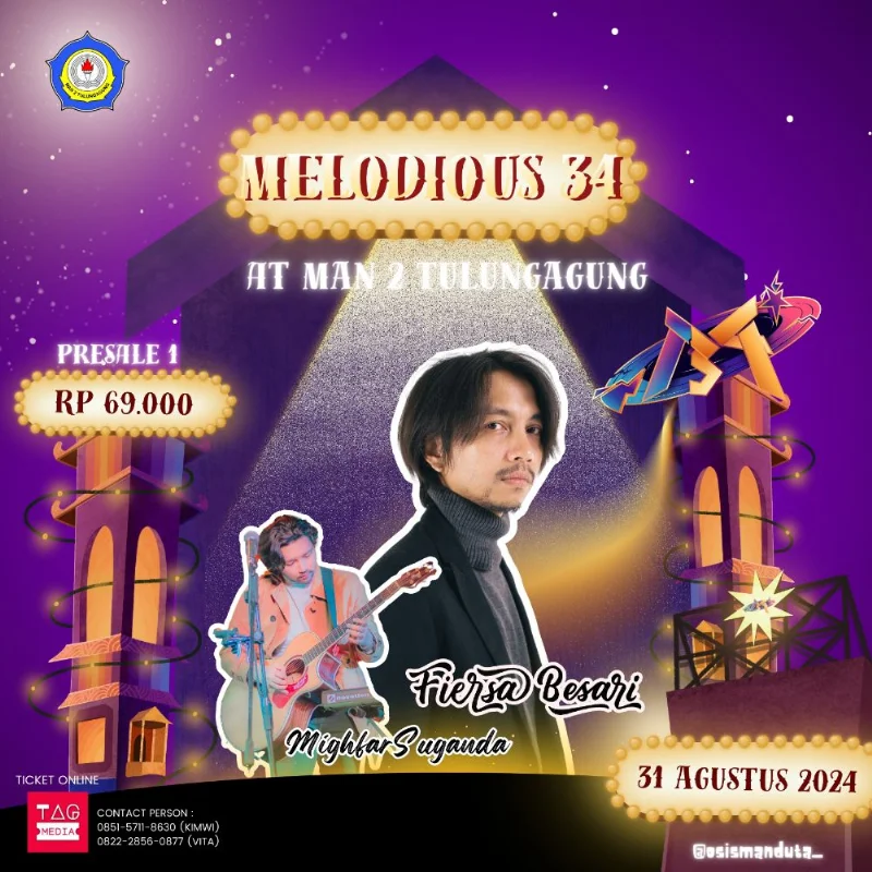 Poster MELODIOUS 34
