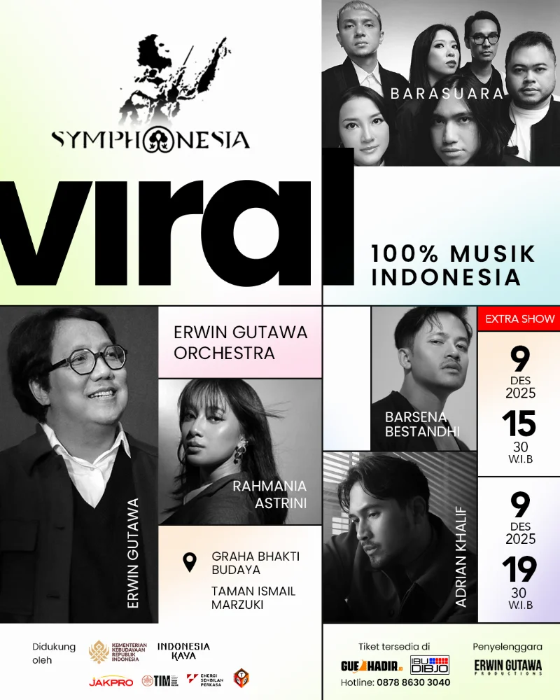 Poster Konser Symphonesia Viral 2025