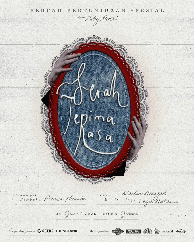 Poster Sebuah Pertunjukan Spesial dari Feby Putri: Serah Terima Rasa
