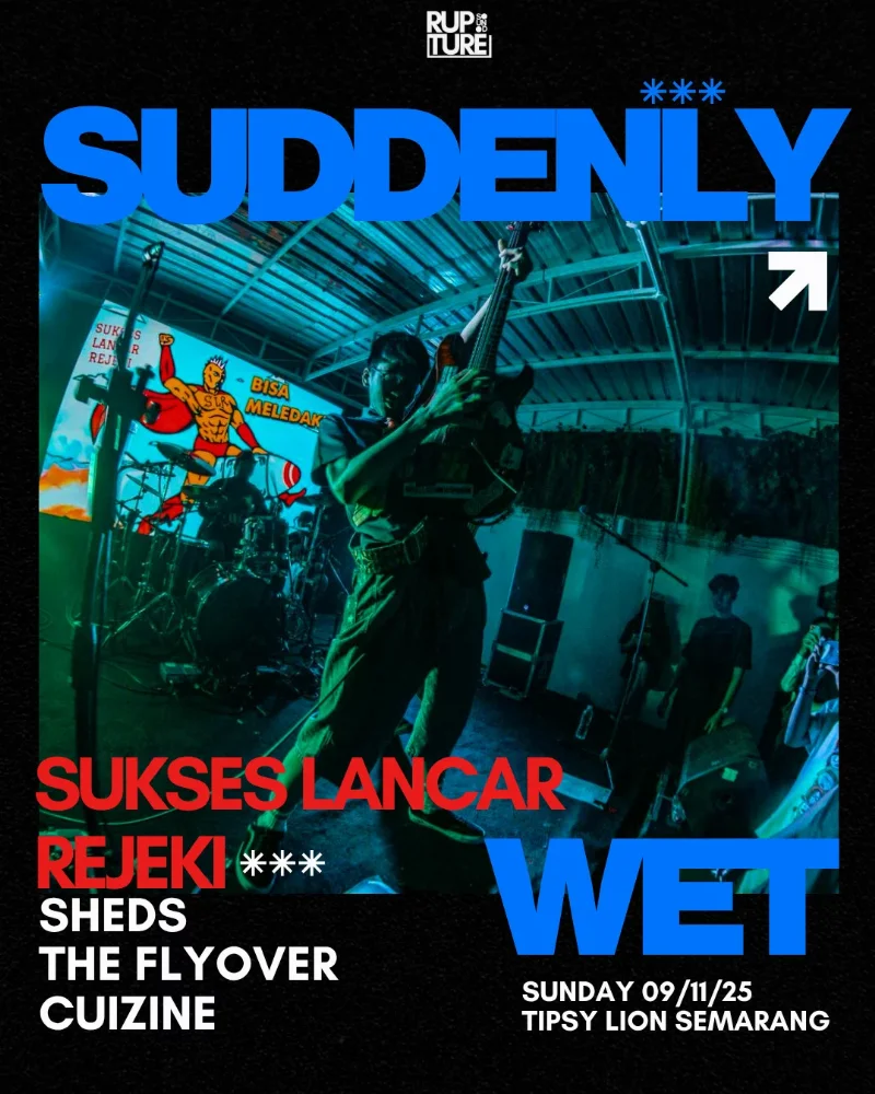 Poster SUDDENLY WET