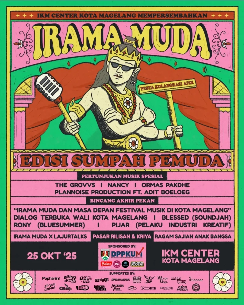 Poster IRAMA MUDA: EDISI SUMPAH PEMUDA