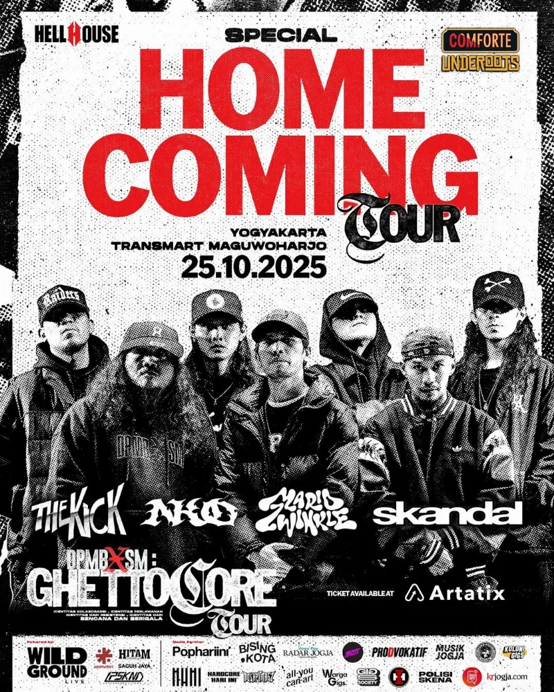 Poster Ghettocore Tour