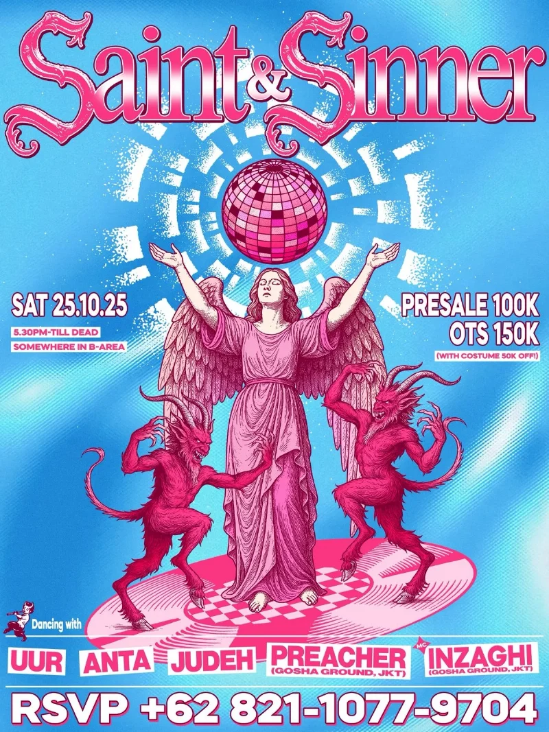 Poster SAINT & SINNER