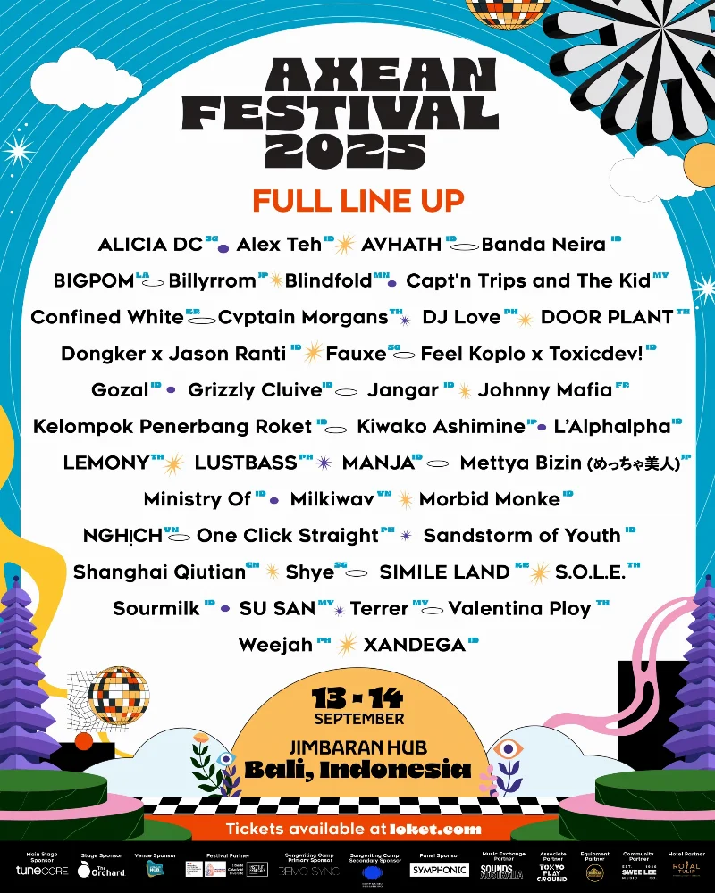 Poster AXEAN Festival 2025