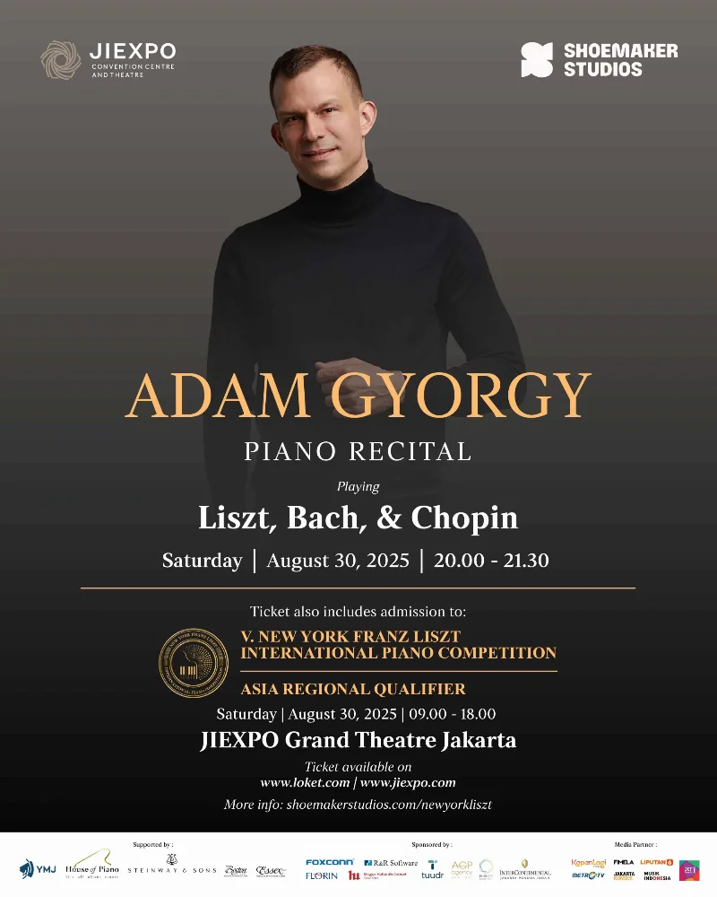 Poster PIANO RECITAL BY ADAM GYORGY