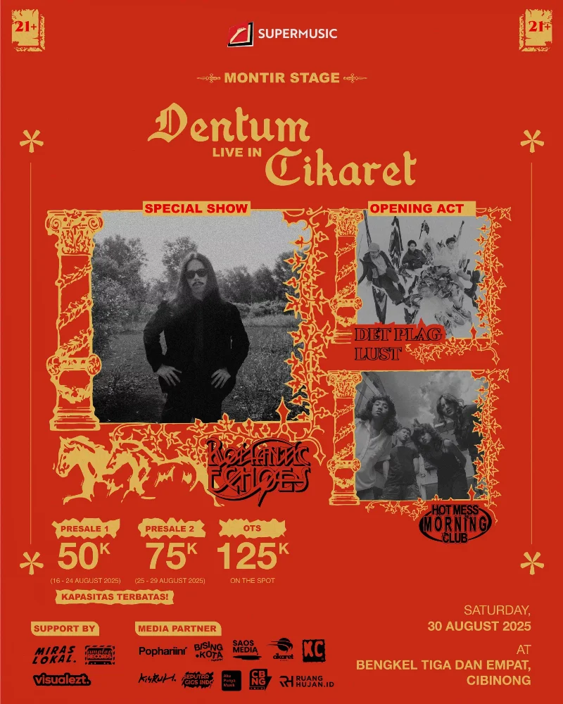 Poster Dentum Live in Cikaret