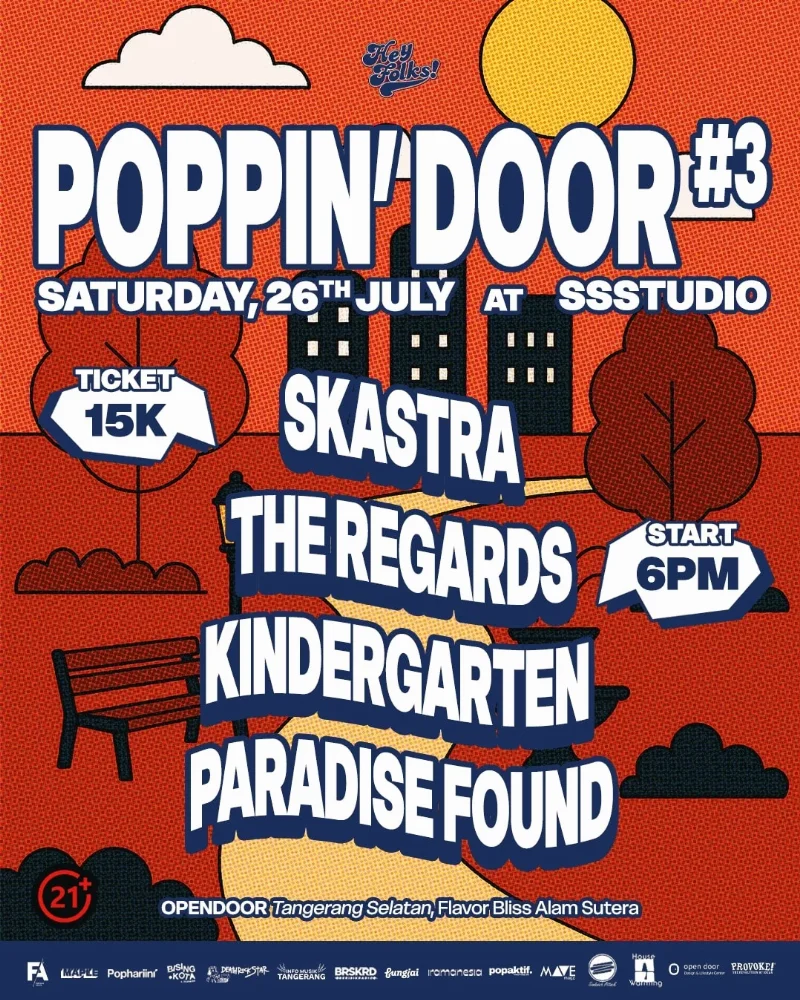 Poster Poppin’ Door #3