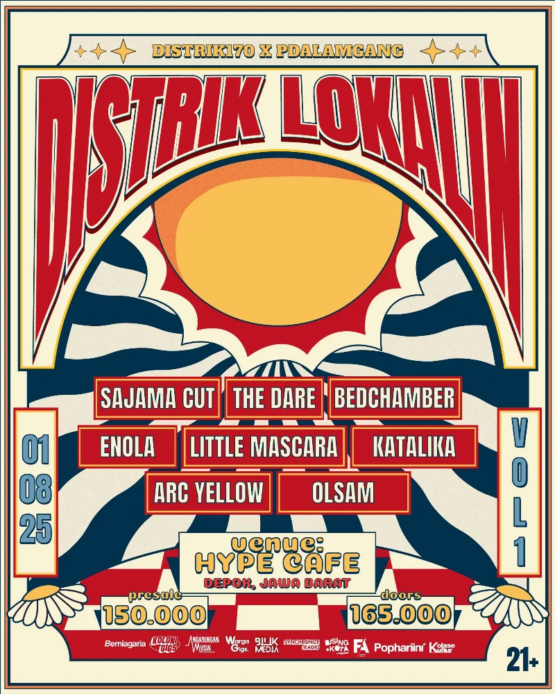 Poster Distrik Lokalin